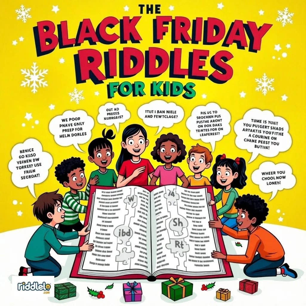 Black Friday Riddles for Kids 