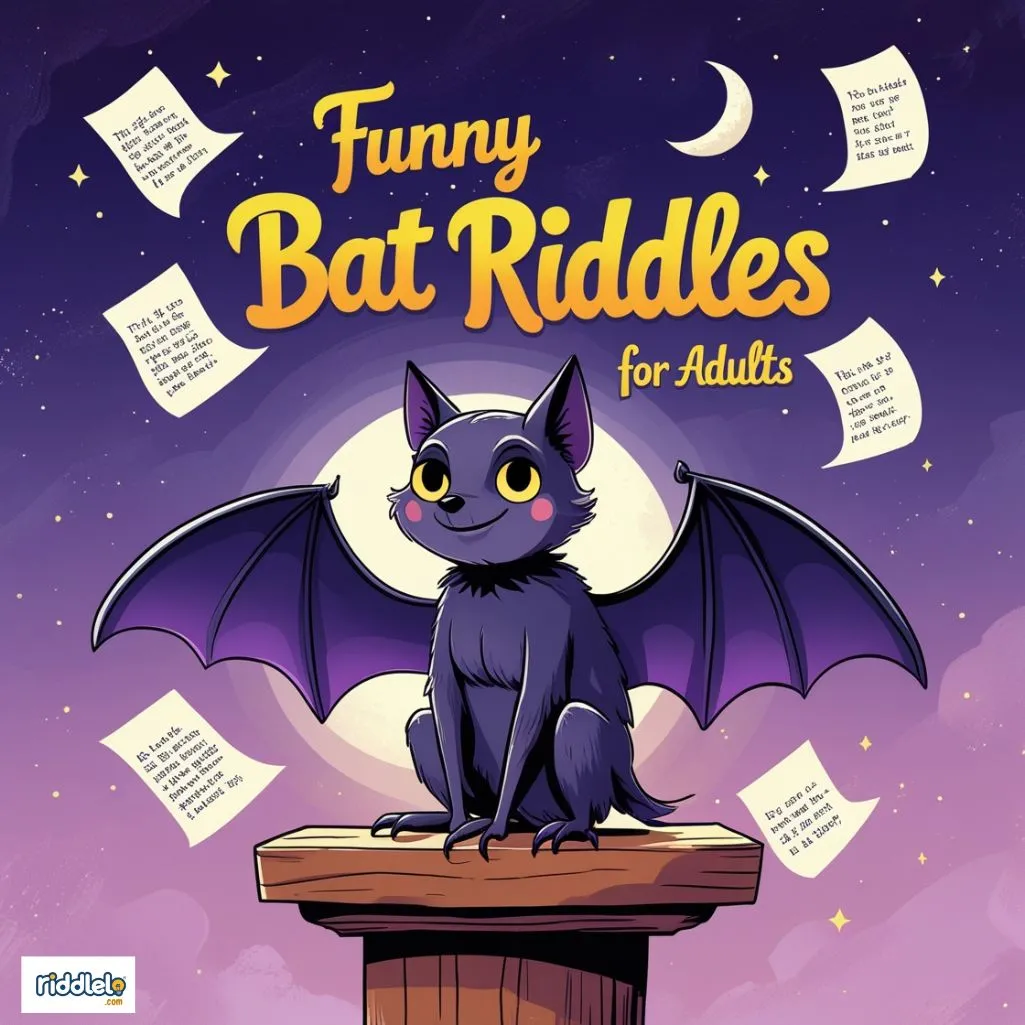 Funny Bat Riddles for Adults