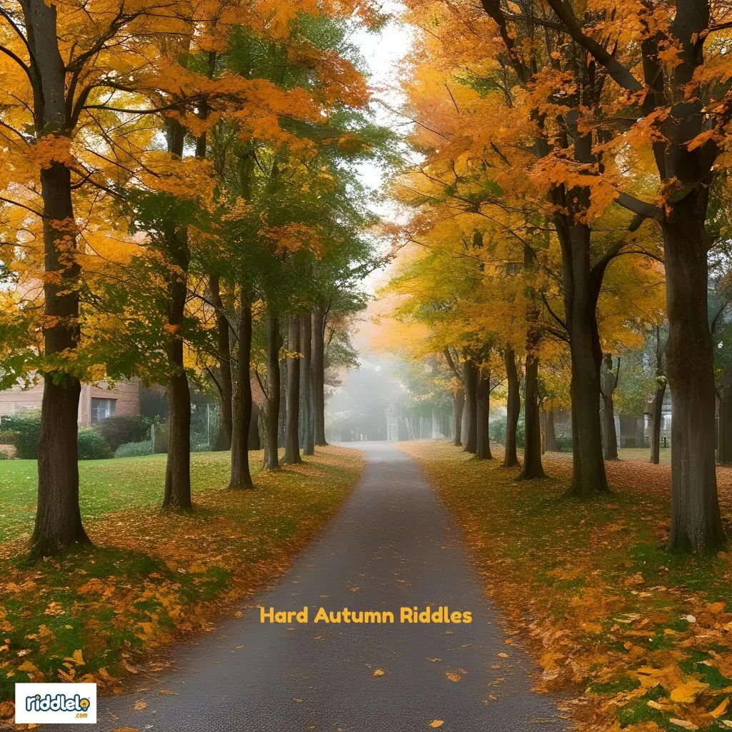 Hard Autumn Riddles
