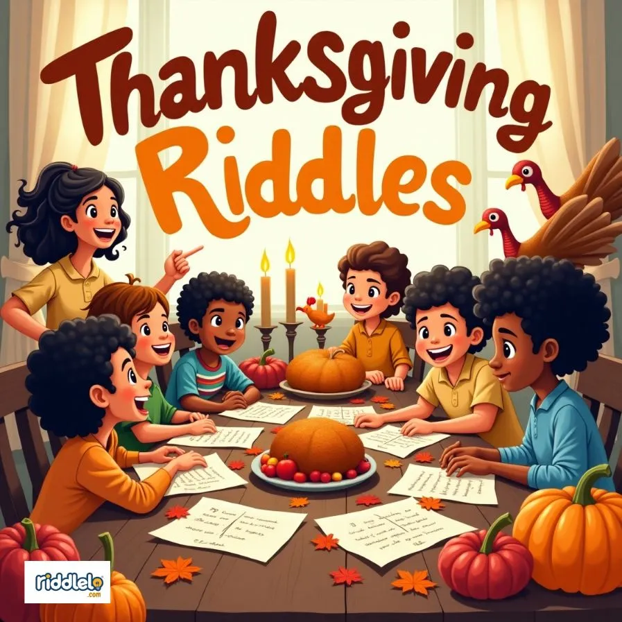 Thanksgiving Riddles for Kids