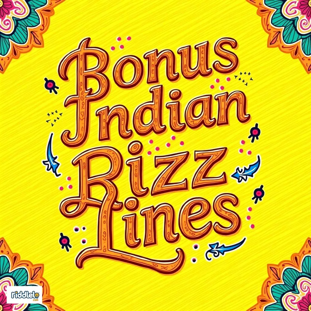 Bonus Indian Rizz Lines