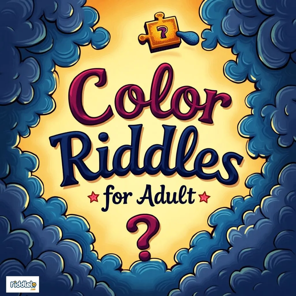 Color Riddles for Adults