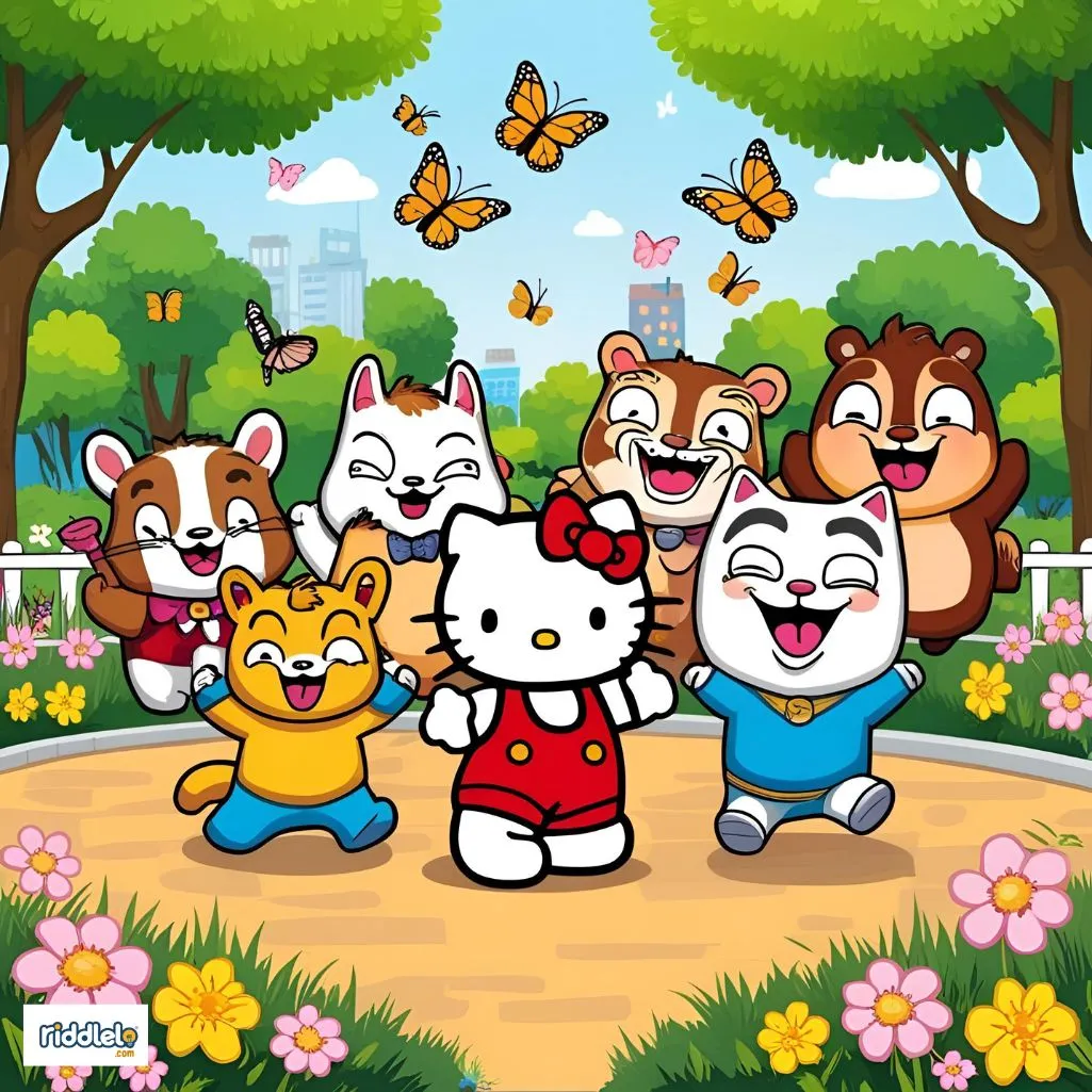 Hello Kitty Rizz Lines Funny