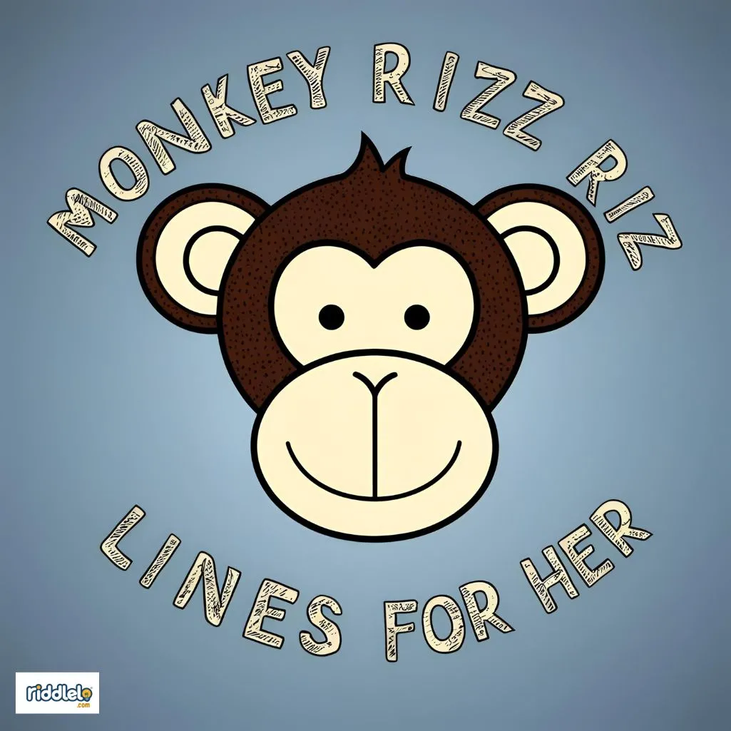 Monkey rizz lines for her