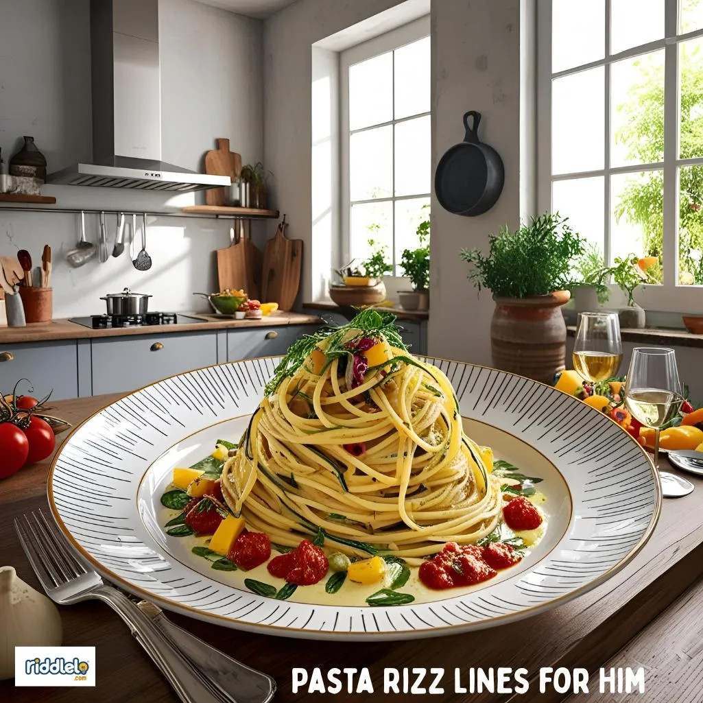 Pasta Rizz Lines for Him